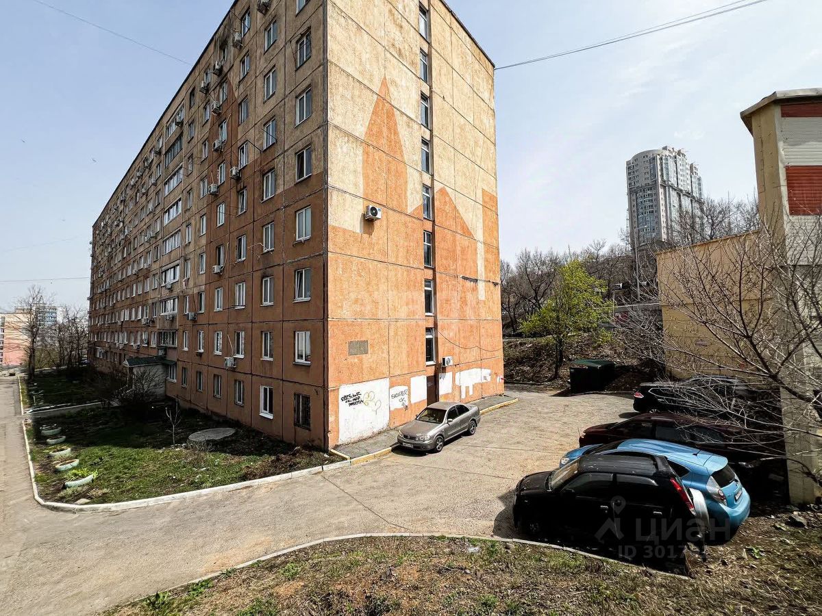 Продаю квартиру-студию 22,6м² Некрасовская ул., 46, Владивосток, Приморский  край - база ЦИАН, объявление 301792775