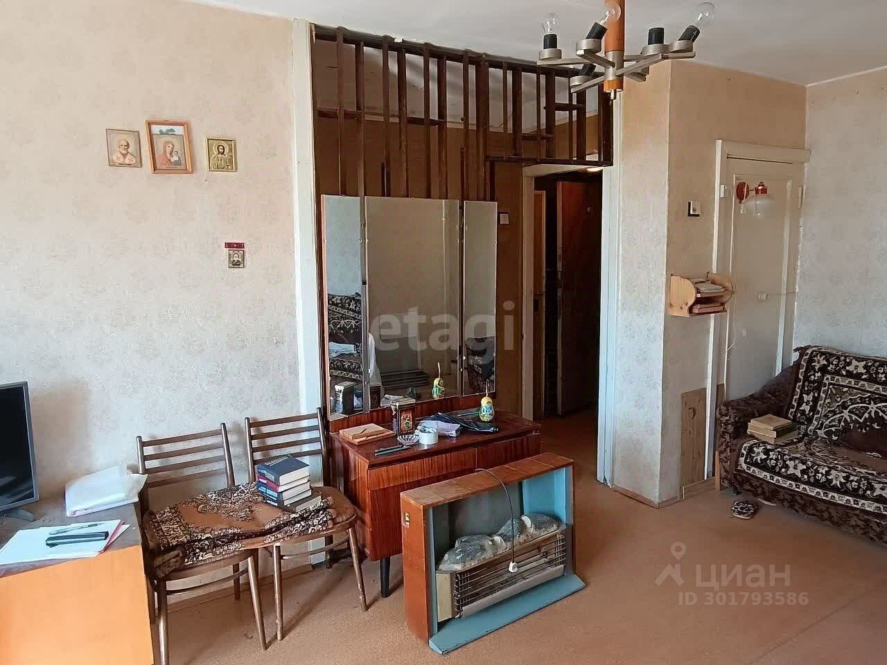 Купить двухкомнатную квартиру 42,9м² Коммунистическая ул., 18А, Кимры,  Тверская область, Кимрский район - база ЦИАН, объявление 301793586