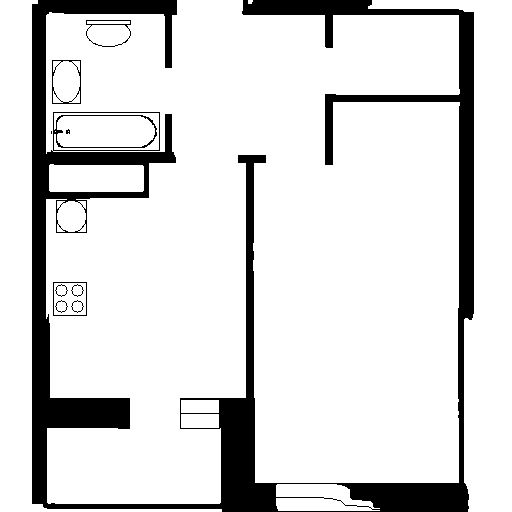 Планировка этой квартиры по данным Циан