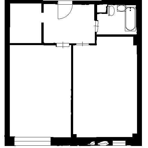 Планировка этой квартиры по данным Циан