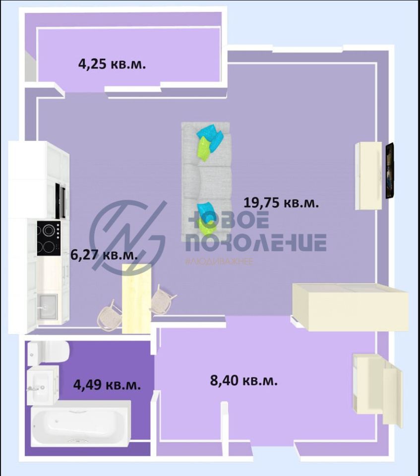 Купить квартиру в новостройке по переуступке в Омске. Найдено 77 объявлений.