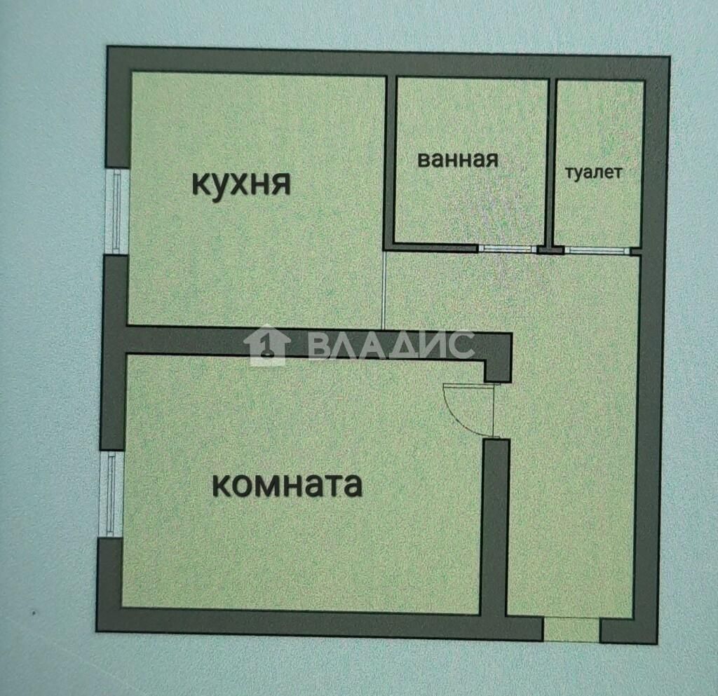 Продаю однокомнатную квартиру 31,1м² Ленинградская ул., 23А, Уссурийск,  Приморский край - база ЦИАН, объявление 301947143