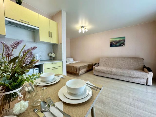 Студия, 34 м², 15/17 этаж