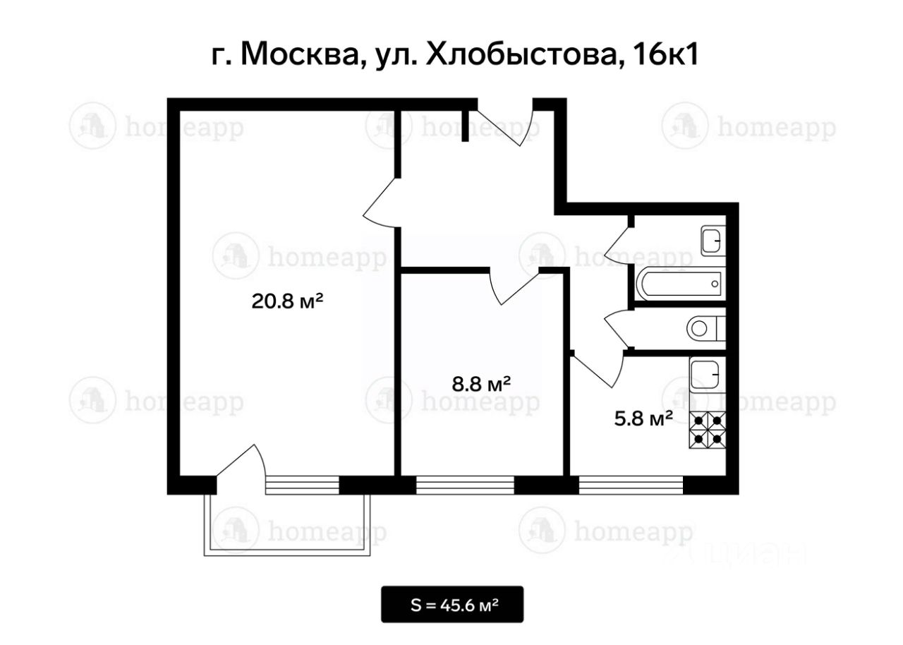 Купить квартиру рядом с метро Выхино, продажа квартир во вторичке и  первичке на Циан. Найдено 258 объявлений