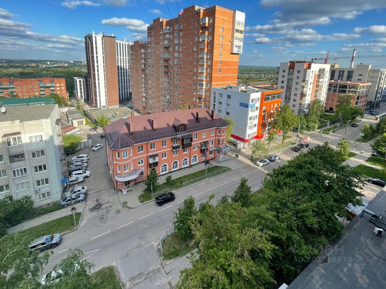 Продажа трехкомнатной квартиры 77,2м² ул. Кати Зеленко, 6А, Курск, Курская  область - база ЦИАН, объявление 302286670