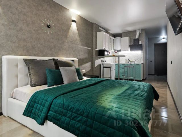 Студия, 30 м², 12/24 этаж
