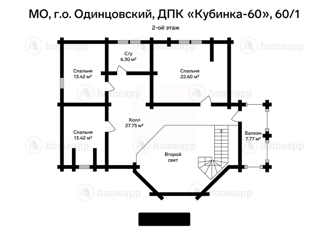 Купить дом в дачном потребительском кооперативе Кубинка-60 городского  округа Одинцовского, продажа домов - база объявлений Циан. Найдено 6  объявлений