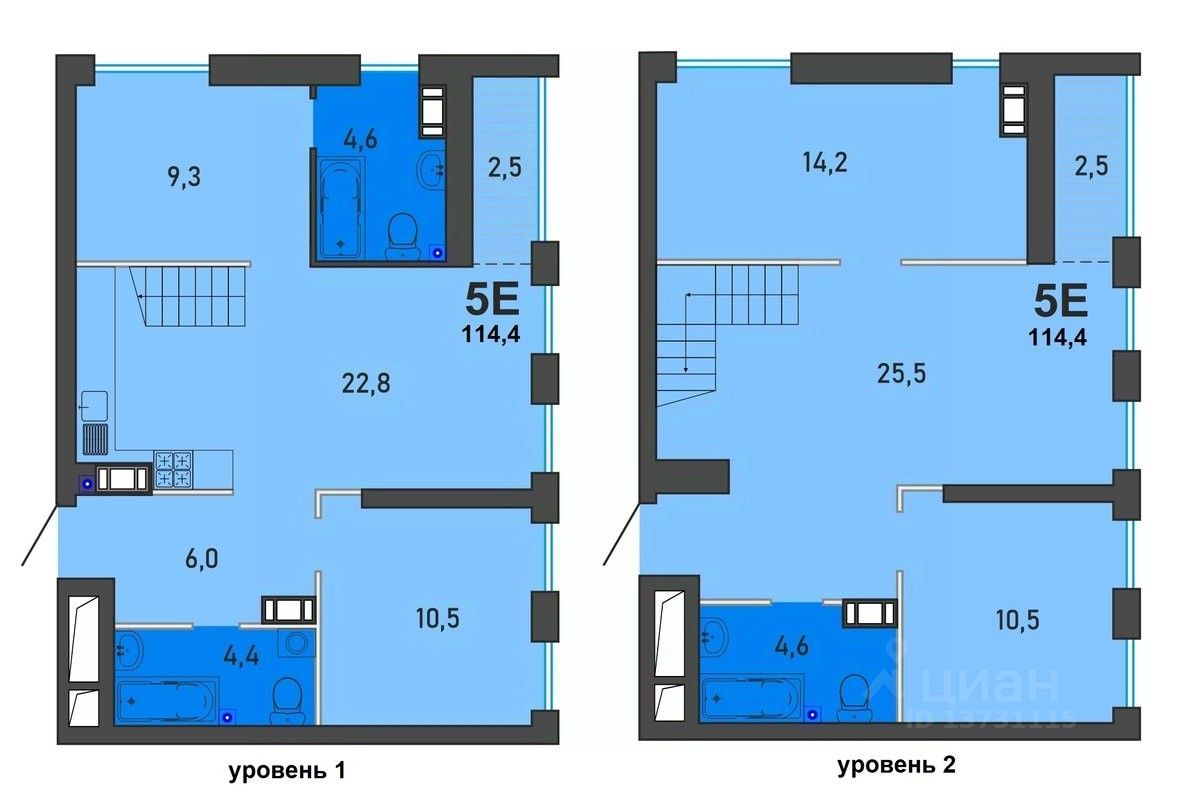 Купить 5-комнатную квартиру в Верхней Пышме, продажа пятикомнатных квартир  во вторичке и первичке на Циан. Найдено 4 объявления