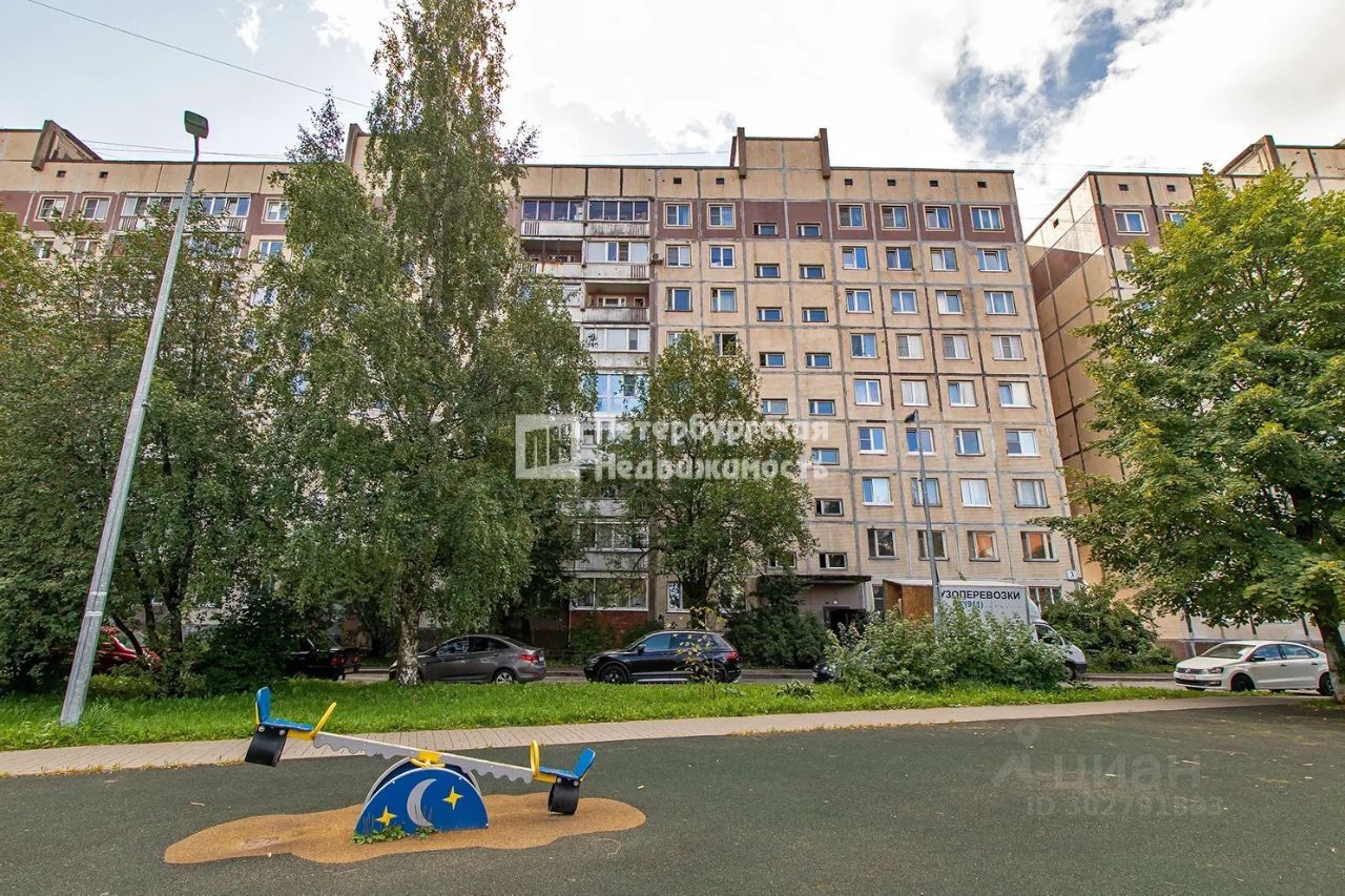 Купить трехкомнатную квартиру 56,7м² Пражская ул., 3, Санкт-Петербург, м.  Международная - база ЦИАН, объявление 302791893