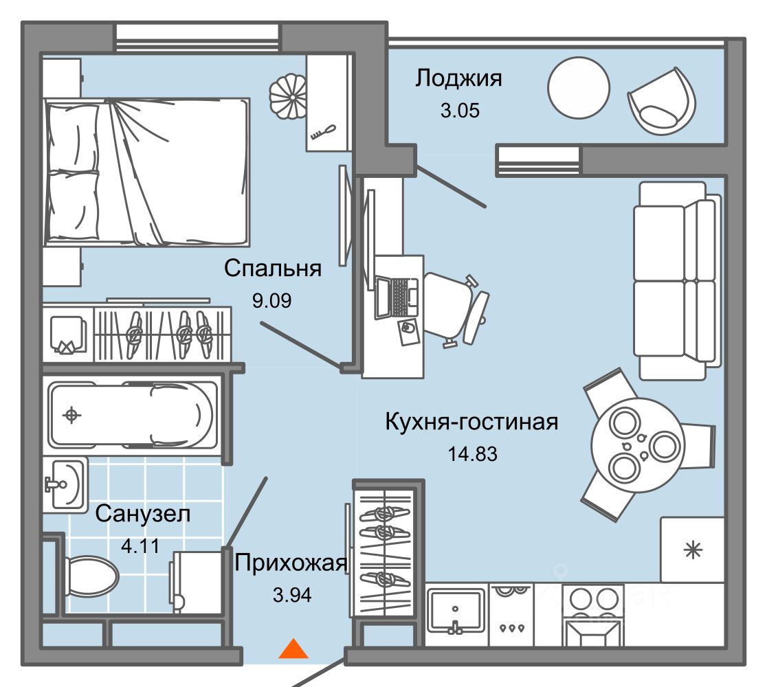 Купить квартиру без ремонта в Ульяновске. Найдено 2 702 объявления.