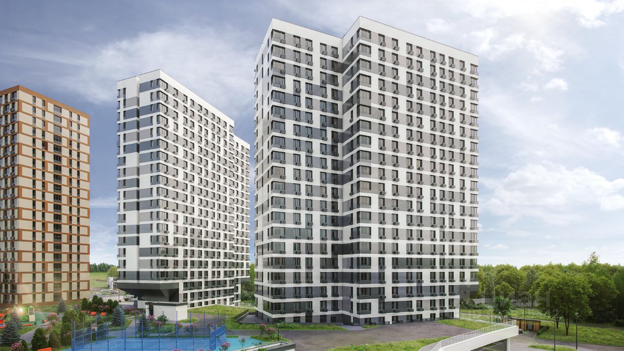 Купить апартаменты-студию 22,7м² Востряковское ш., 7с6, Москва, м. Озёрная  - база ЦИАН, объявление 302915442