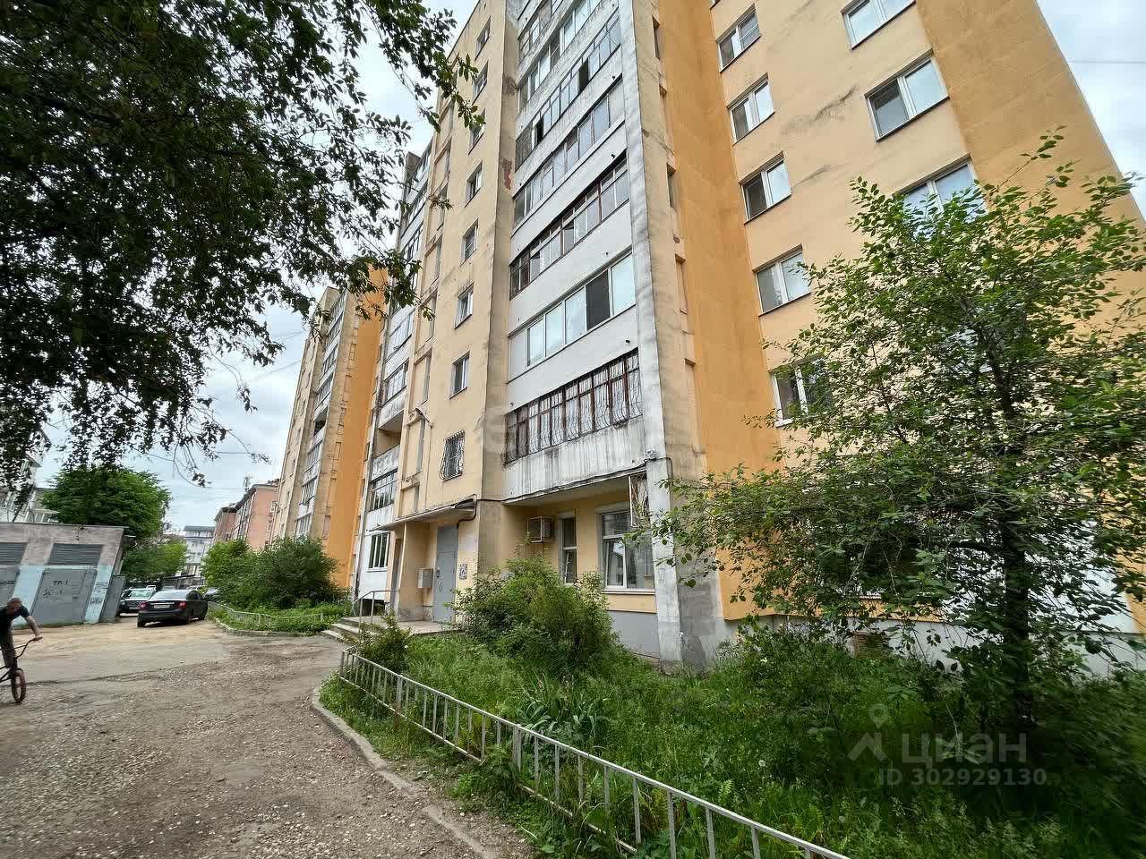 Продаю однокомнатную квартиру 36м² просп. Чайковского, 27, Тверь, Тверская  область - база ЦИАН, объявление 302929130