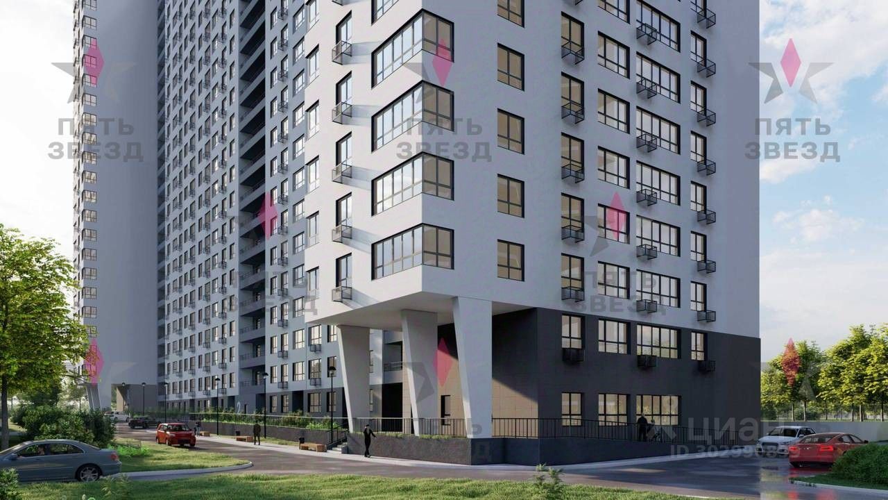 Продажа однокомнатной квартиры 46,6м² просп. Карла Маркса, 245, Самара,  Самарская область, м. Спортивная - база ЦИАН, объявление 302990899