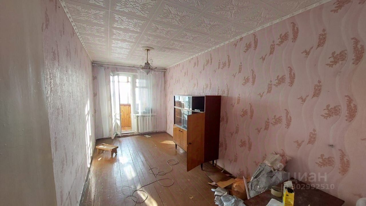 Продажа трехкомнатной квартиры 59м² ул. 50 лет Октября, 54, Белорецк,  Башкортостан респ., Белорецкий район - база ЦИАН, объявление 302992510