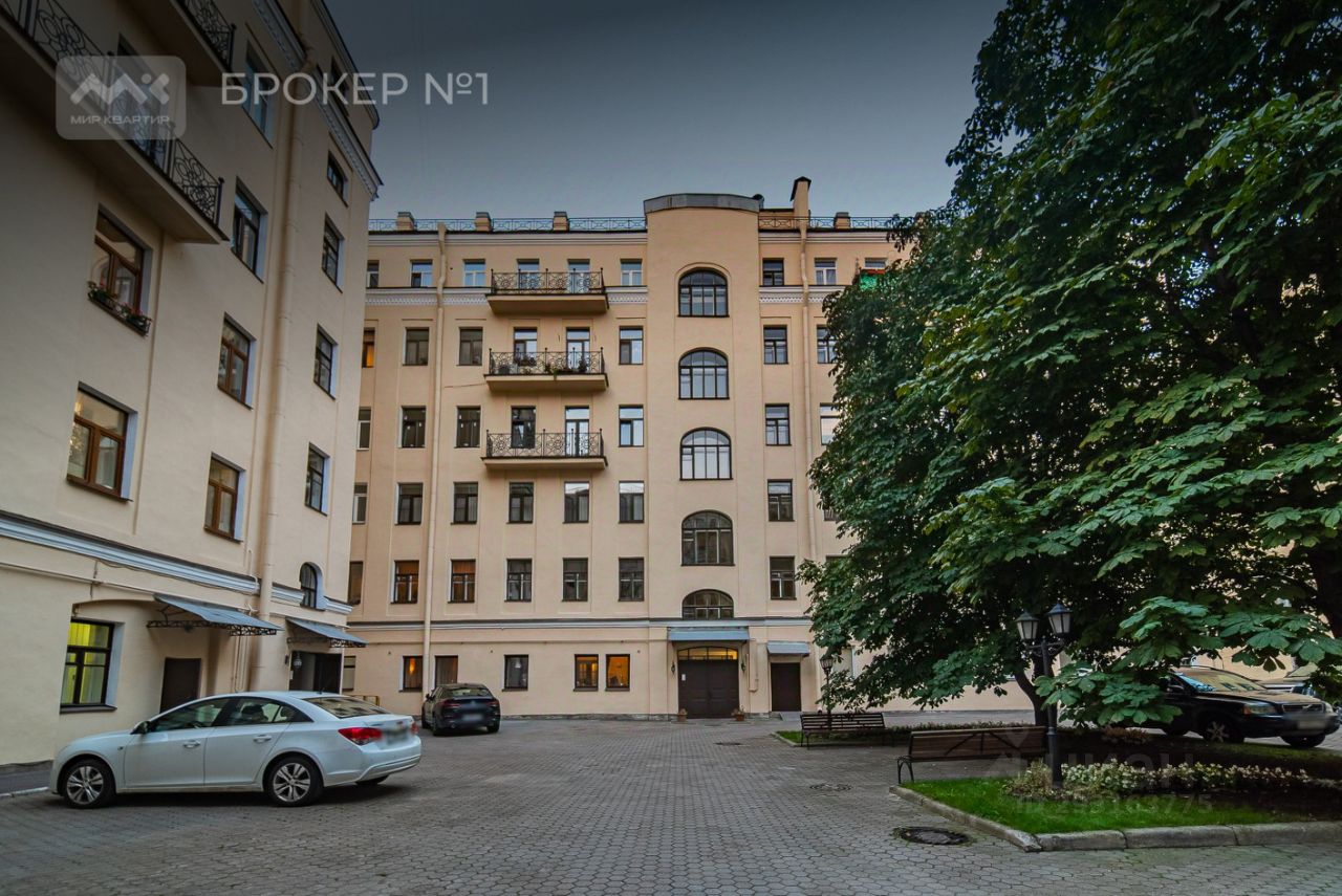 Продажа трехкомнатной квартиры 101м² пер. Тучков, 3, Санкт-Петербург, м.  Спортивная - база ЦИАН, объявление 293163775