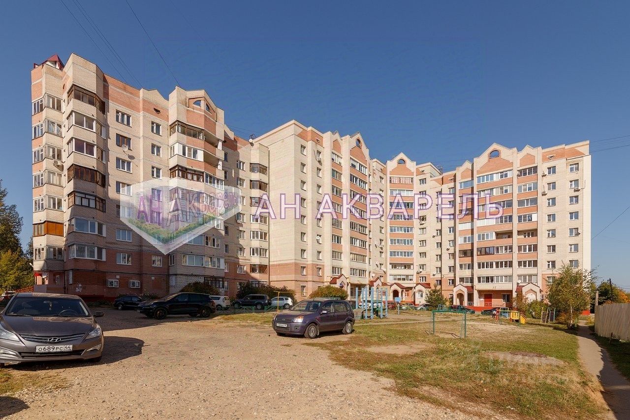 Купить трехкомнатную квартиру 102,7м² Магистральная ул., 37, Кострома,  Костромская область - база ЦИАН, объявление 303107706