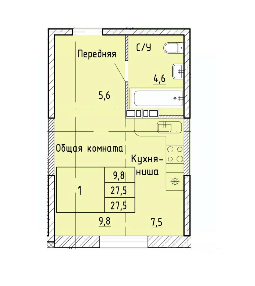 Купить квартиру гостинку в Артеме, продажа малосемеек в Артеме без  посредников. Найдено 57 объявлений.