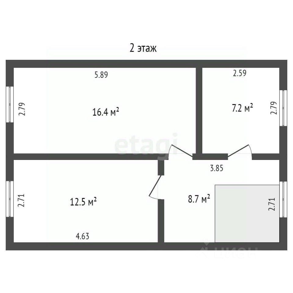 Продажа дома 4,3сот. 46, Москва, Сосенское поселение, Прокшино деревня,  Морковка ОНТ, м. Прокшино - база ЦИАН, объявление 303172459