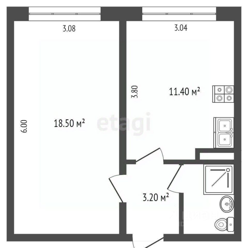 Продажа комнаты 36м² ул. Кирова, 36, Сокол, Вологодская область, Сокольский  район - база ЦИАН, объявление 303204139