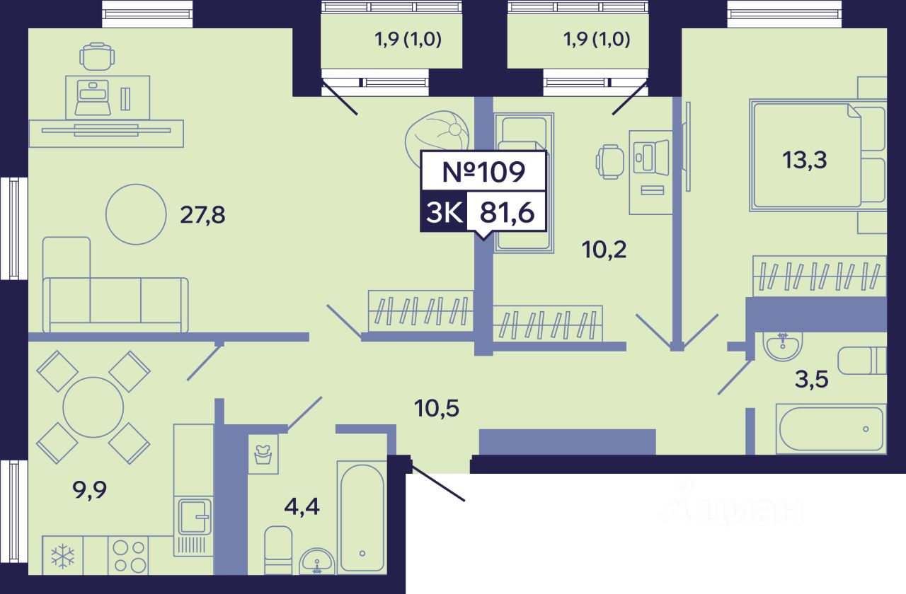 Купить 3-комнатную квартиру 80 кв.м. в республике Саха (Якутия), продажа  3-комнатных квартир 80 м2. Найдено 44 объявления.