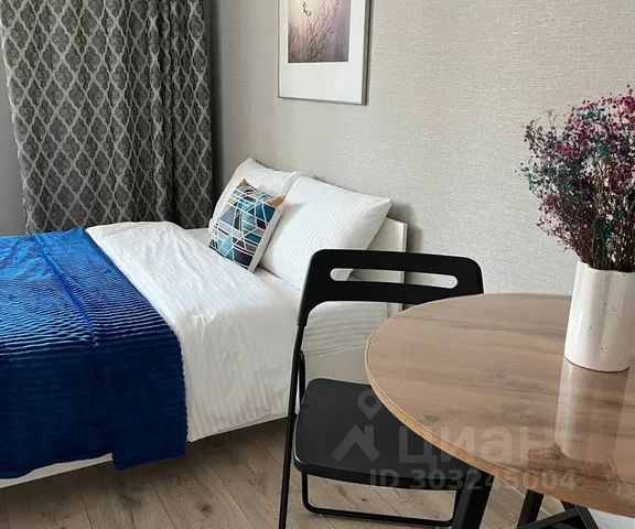 Студия, 30 м², 10/16 этаж
