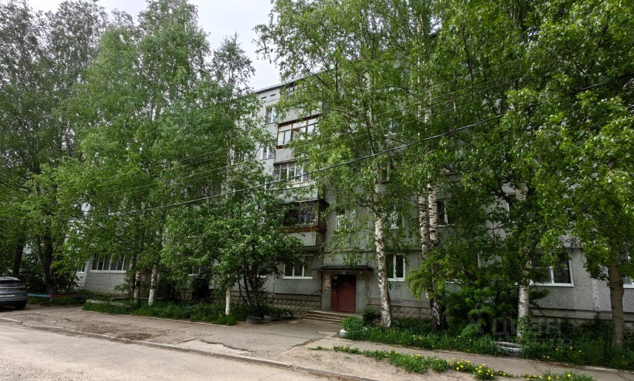 Продажа двухкомнатной квартиры 44м² ул. Чкалова, 25, Сыктывкар, Коми респ.  - база ЦИАН, объявление 303251122