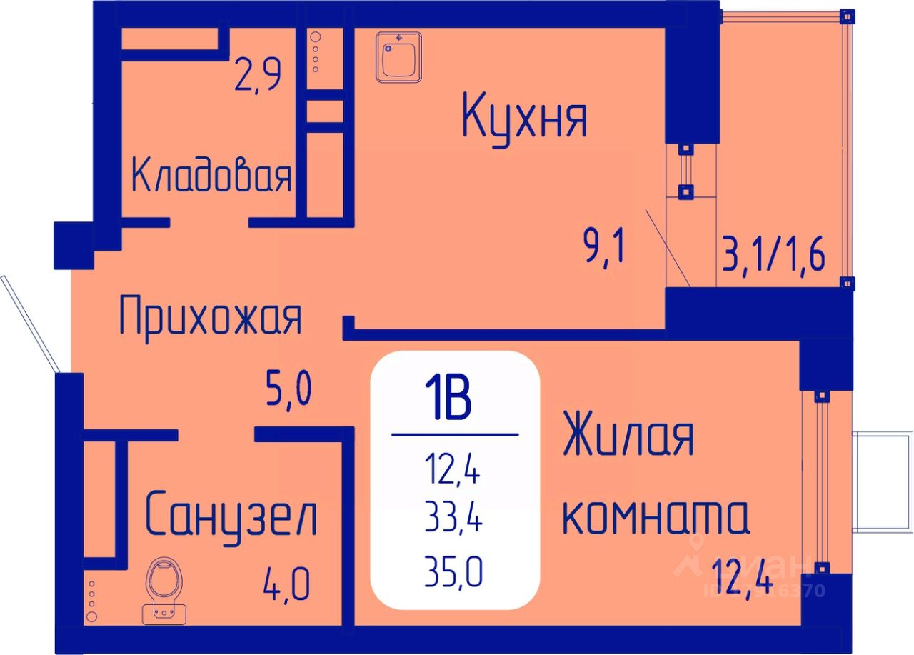 Купить 1-комнатную квартиру в Красноярске, продажа однокомнатных квартир во  вторичке и первичке на Циан. Найдено 3 942 объявления