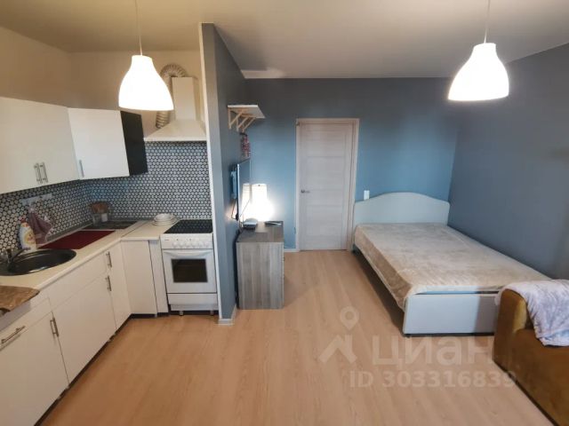 Студия, 30 м², 12/14 этаж