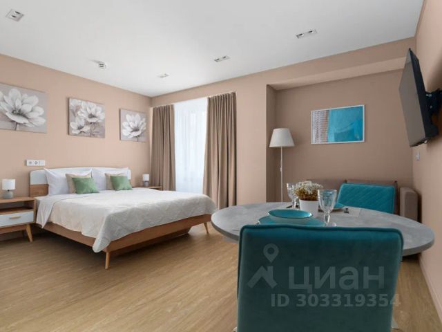 Студия, 28 м², 10/15 этаж