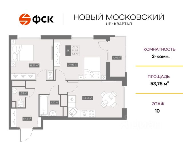 ЖК «UP-квартал Новый Московский»