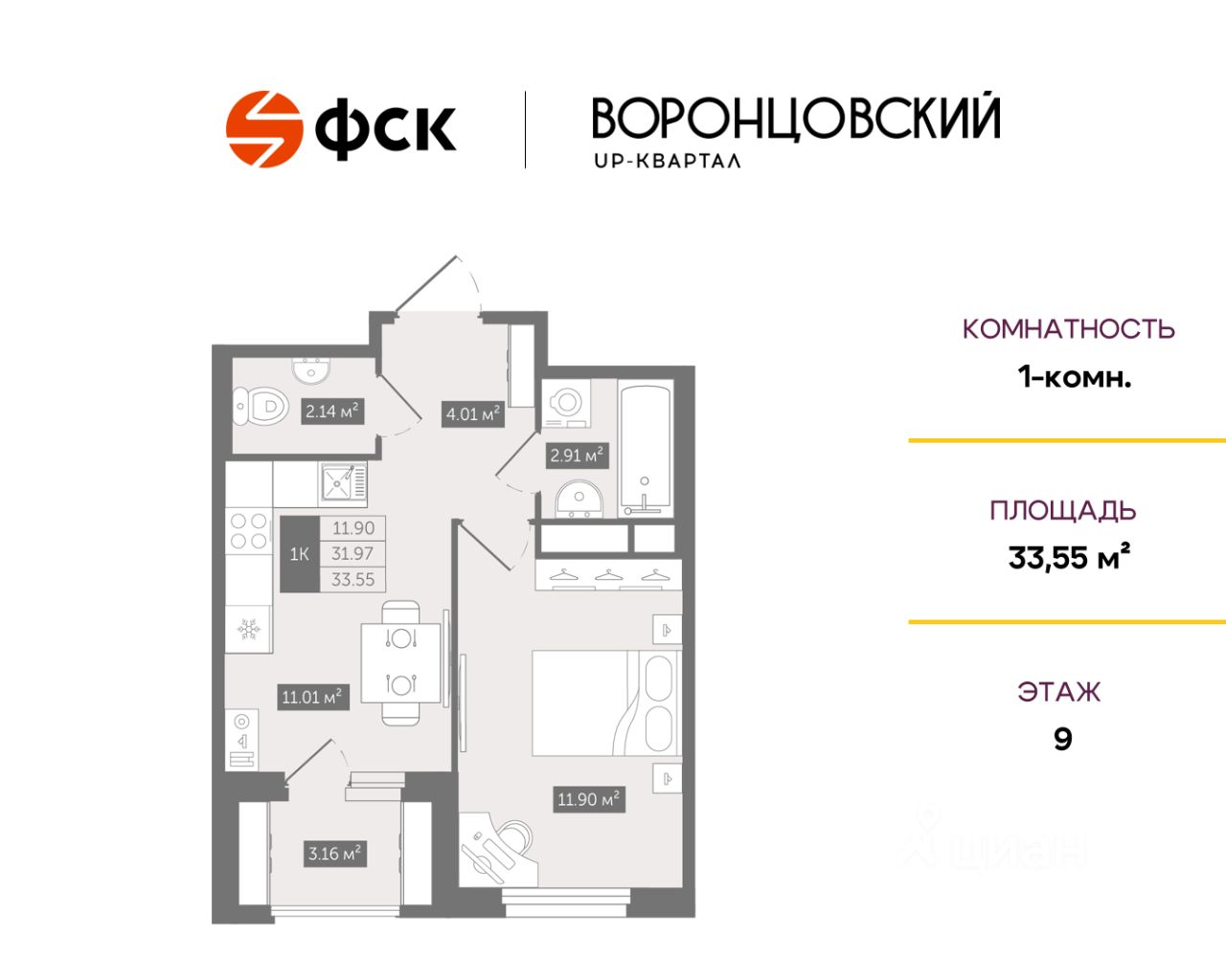 Купить квартиру в деревне Новое Девяткино Всеволожского района, продажа  квартир во вторичке и первичке на Циан. Найдено 1 617 объявлений