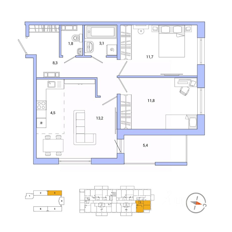 Купить 3-комнатную квартиру в хрущёвке в Санкт-Петербурге, продажа  3-комнатных квартир в пятиэтажке. Найдено 356 объявлений.