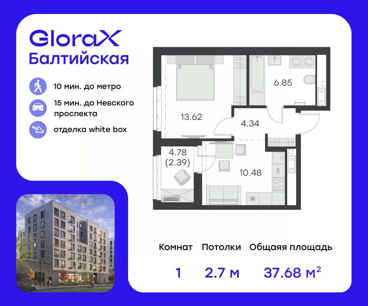 Купить квартиру в новостройке с отделкой в Санкт-Петербурге. Найдено 21 096  объявлений.