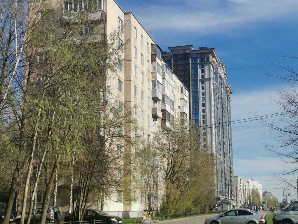 Купить трехкомнатную квартиру 65,6м² ул. Ярослава Гашека, 12/100А,  Санкт-Петербург, м. Дунайская - база ЦИАН, объявление 303521697