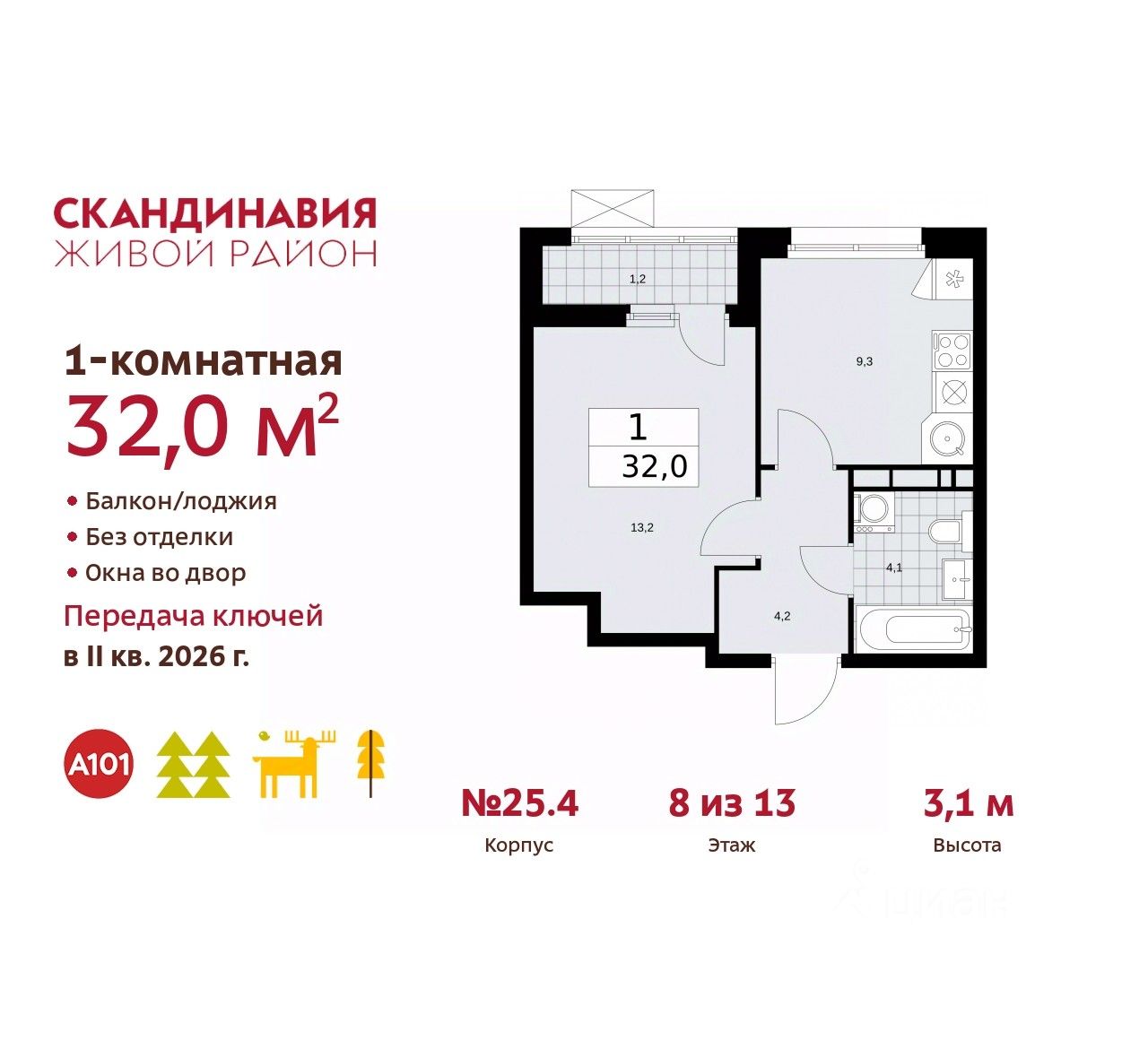 Купить 1-комнатную квартиру рядом с метро Коммунарка, продажа однокомнатных  квартир во вторичке и первичке на Циан. Найдено 238 объявлений