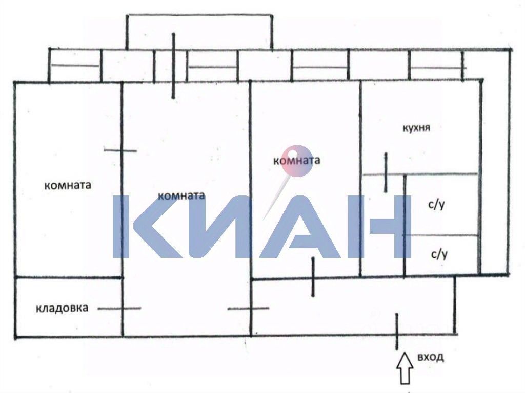 Купить квартиру на улице Астраханская в городе Красноярск, продажа квартир  во вторичке и первичке на Циан. Найдено 3 объявления