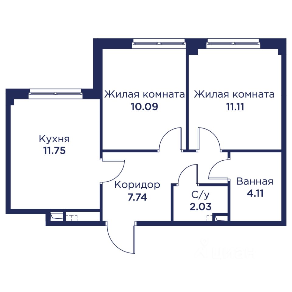 Купить 2-комнатную квартиру в Кронштадте, продажа двухкомнатных квартир во  вторичке и первичке на Циан. Найдено 68 объявлений