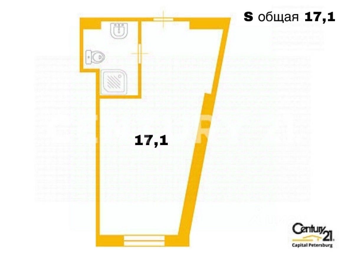 Купить квартиру в переулке Майков в Санкт-Петербурге, продажа квартир во  вторичке и первичке на Циан. Найдено 14 объявлений