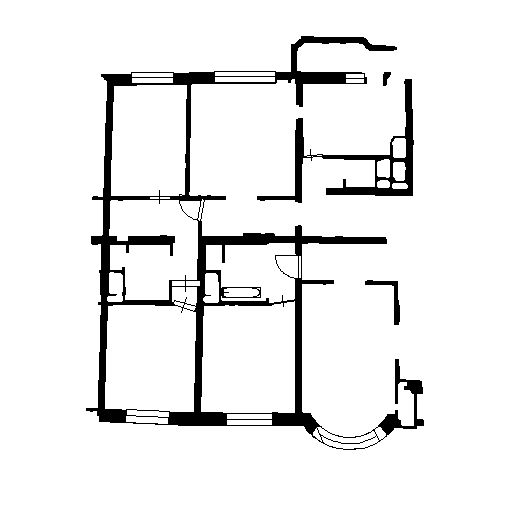 Планировка этой квартиры по данным Циан