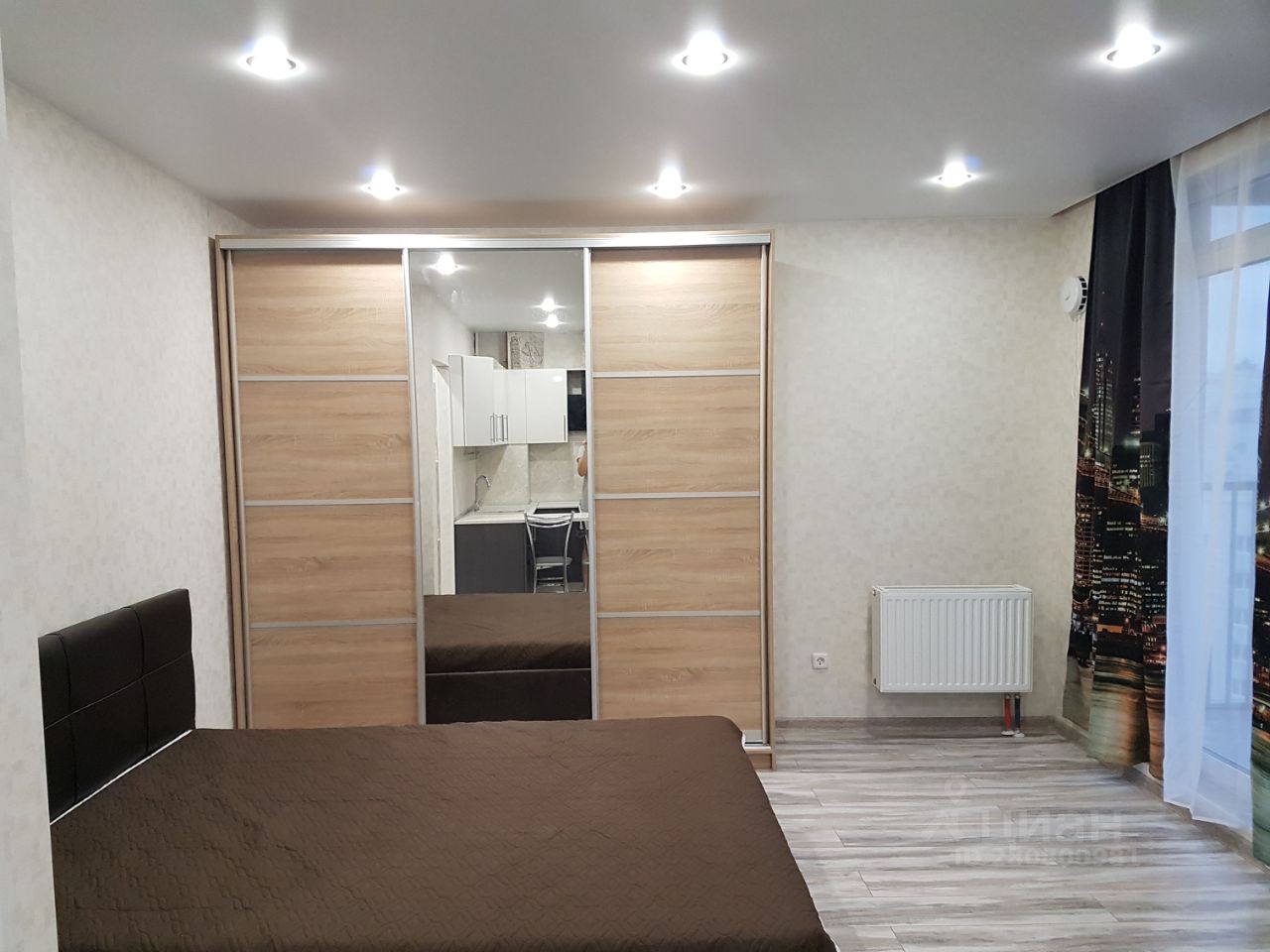 Снять квартиру-студию 34м² ул. Типанова, 25к1, Санкт-Петербург, м.  Московская - база ЦИАН, объявление 280800981