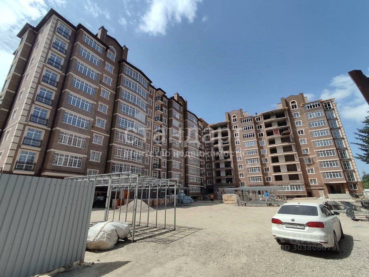 Купить однокомнатную квартиру 46,5м² ул. Ермолова, Ессентуки,  Ставропольский край - база ЦИАН, объявление 303806079