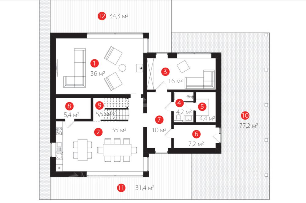 Продаю дом 471м² Московская область, Одинцовский городской округ ...