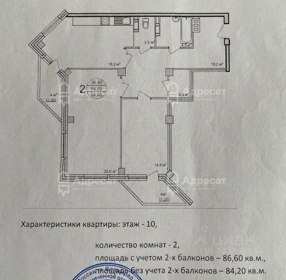 Купить 2-комнатную квартиру на проспекте Университетский в городе Волгоград,  продажа двухкомнатных квартир во вторичке и первичке на Циан. Найдено 13  объявлений