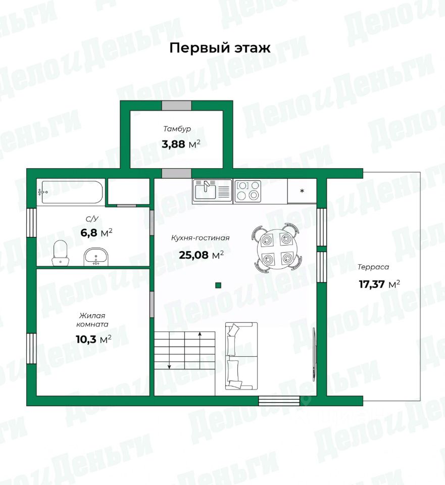 Купить дом в деревне Большие Раскопины Слободского района, продажа домов -  база объявлений Циан. Найдено 15 объявлений