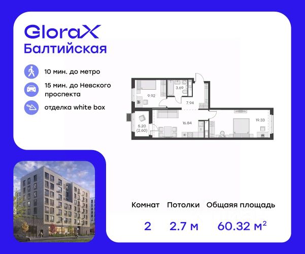 ЖК «GloraX Балтийская»