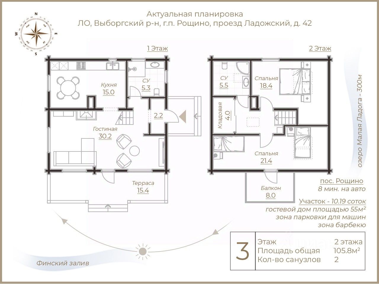 Купить дом в коттеджном поселке Корабельные сосны в городском поселении  Рощинское, продажа домов - база объявлений Циан. Найдено 3 объявления