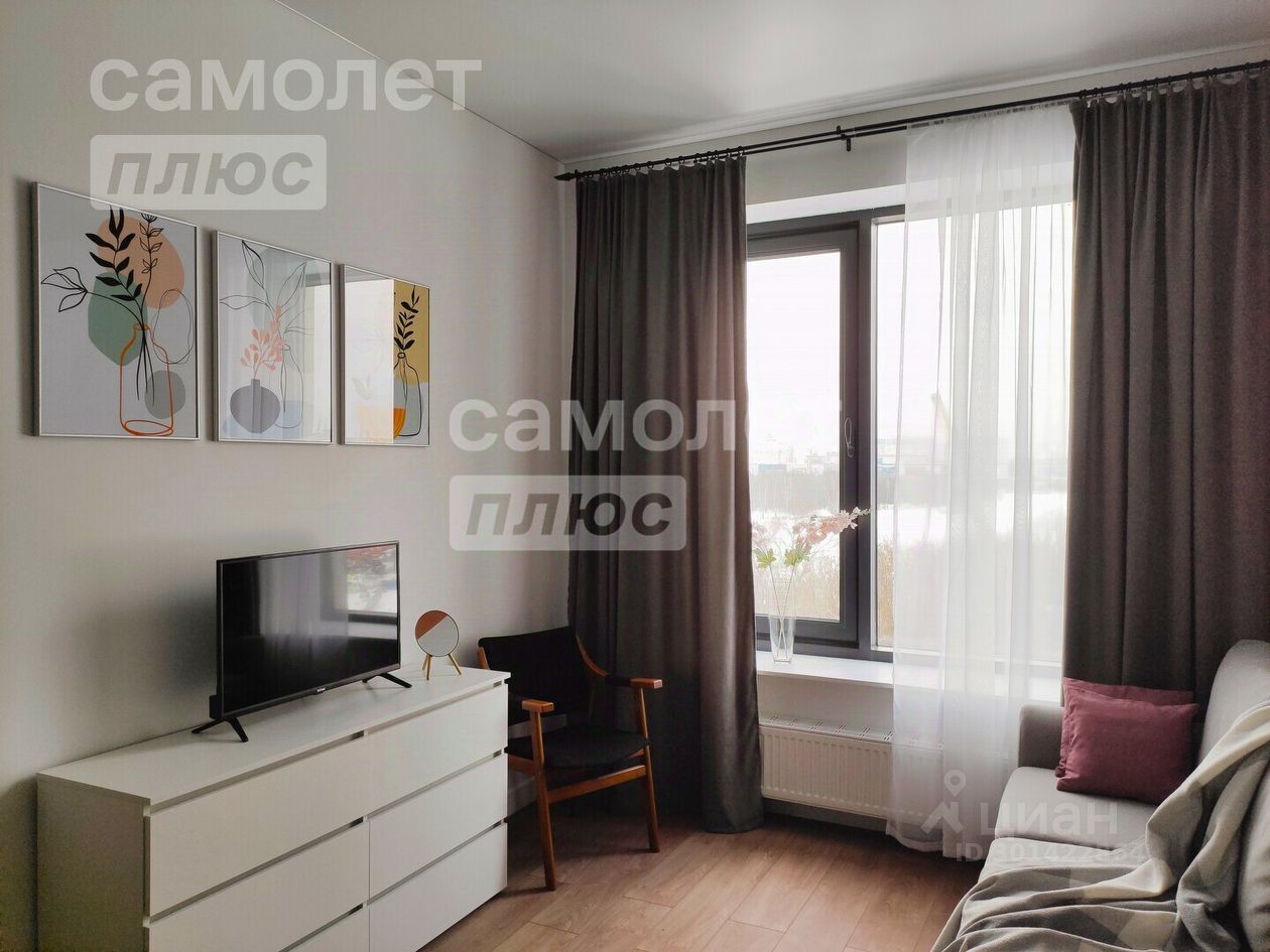 Купить апартаменты-студию 23,3м² Волоколамское ш., 81/2с2, Москва, м.  Тушинская - база ЦИАН, объявление 301422864