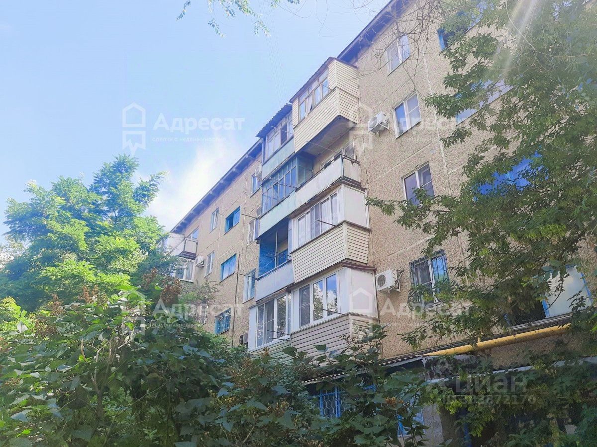 Продажа четырехкомнатной квартиры 73,4м² ул. Наримана Нариманова, 25,  Волжский, Волгоградская область - база ЦИАН, объявление 303872170