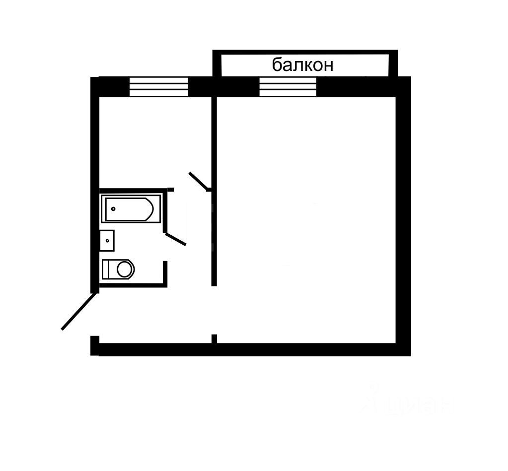 Продажа однокомнатной квартиры 31,2м² ул. Ломоносова, 8Б, Череповец,  Вологодская область - база ЦИАН, объявление 303909235