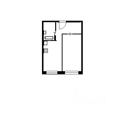 1-комн., 37 м², 18/25 этаж